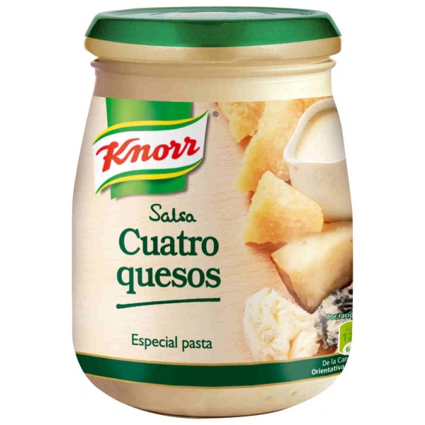 SALSA 4 QUESOS KNORR 400GR