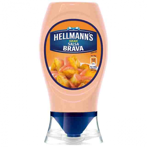 SALSA BRAVA HELLMANN&acute;S  255GR