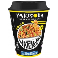 NOODLES YATEKOMO YAKISOVA POLLO GALLINA BLANCA 93GR