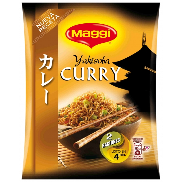 NOODLES YAKISOVA CURRY MAGGI  120GR