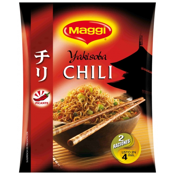 NOODLES YAKISOVA CHILI MAGGI  120GR
