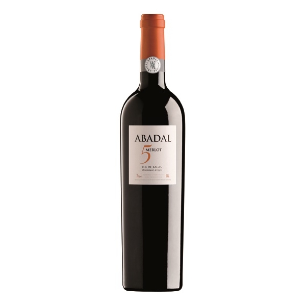 VINO ABADAL 5 MERLOT RESERVA  75CL