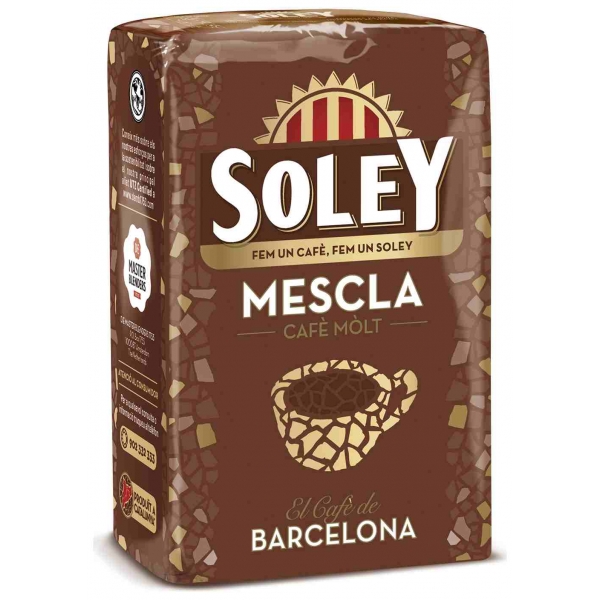 CAFE SOLEY MOLIDO MEXCLA 250 GRS