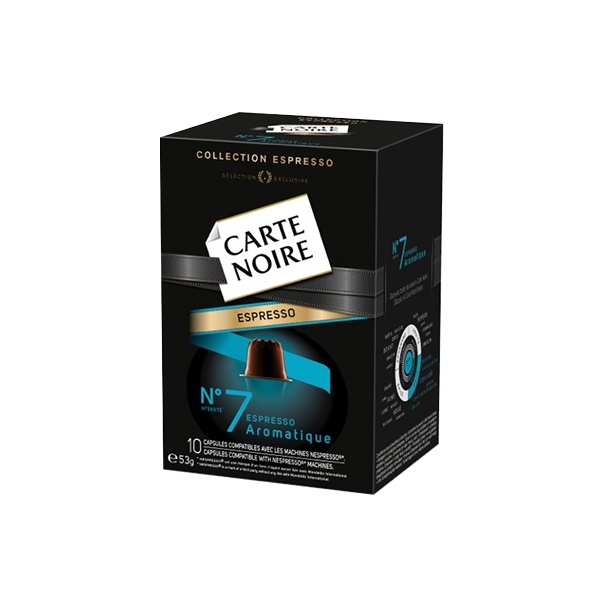 CARTE NOIRE N-7 AROMAQTIQUE 10U