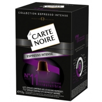 CARTE NOIRE N°11 ESPRESSO INTENSE IRRESISTIBLE 10U