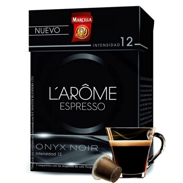 Marcilla L'Ar&ocirc;me Espresso Caf&eacute; C&aacute;psulas Fortissimo