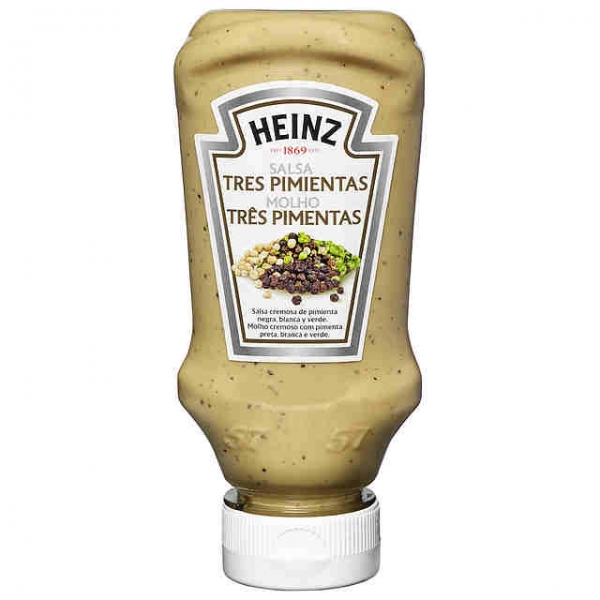 HEINZ TRES PIMIENTAS 225ML