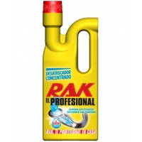 RAK EL PROFESIONAL DESATASCADOR TUBERIAS 500ML