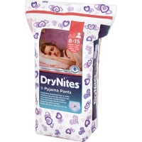 PAÑALES HUGGIES DRYNITES Braguitas absorbentes Niña T 8-15 años 9U