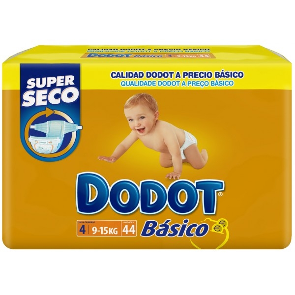 PA&Ntilde;AL DODOT  BASICO T-4  9-15KG  44U
