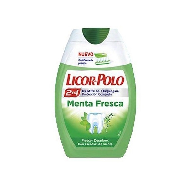 DENTRIFICO + ELIXIR LICOR DEL POLO MENTA FRESCA 75ML