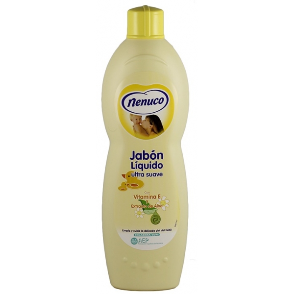GEL JAB&Oacute;N LIQUIDO NENUCO ULTRA SUAVE 750ML