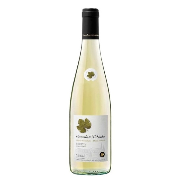 18 x VINO BLANCO CANALS I NUBIOLA SEMI DULCE 75CL + portes a Granada