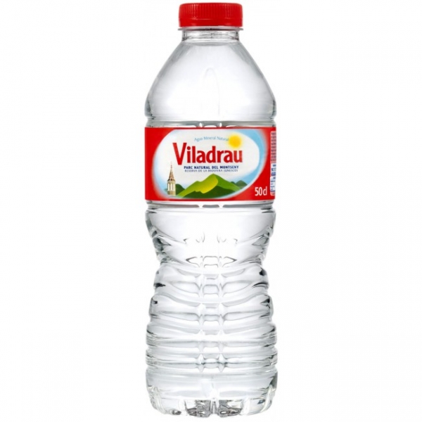AGUA MINERAL VILADRAU  50CL