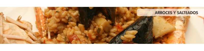 SALTEADOS Y ARROCES